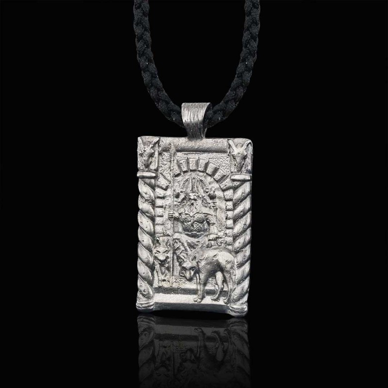 Warrior Silver Sterling Pendant