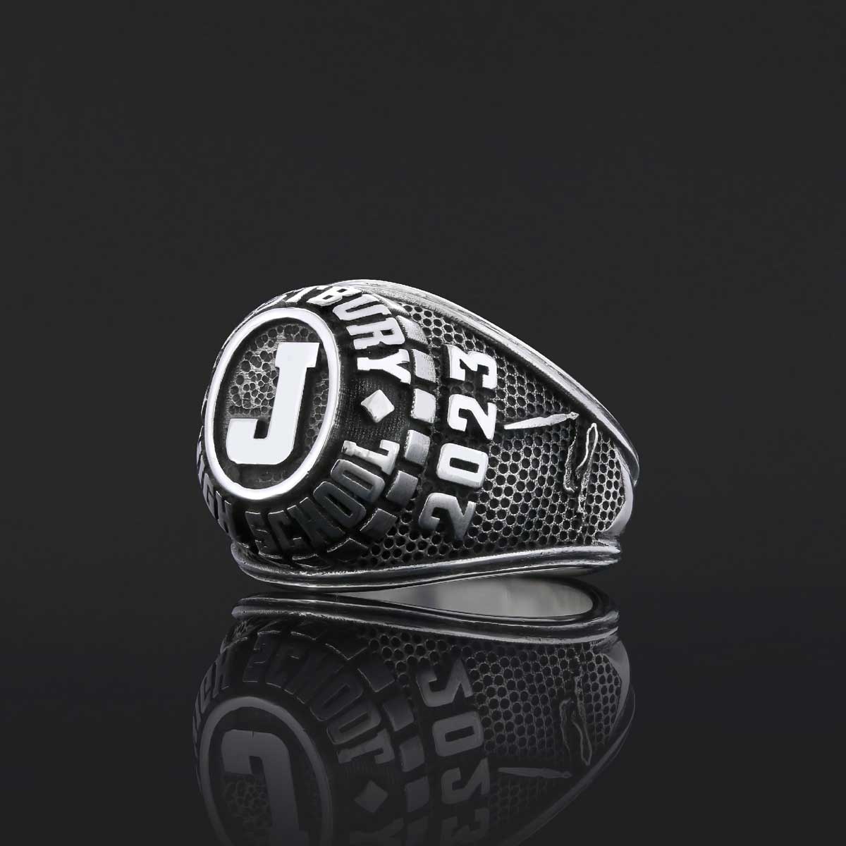 Westbury High School Ring, Üniversity Graduation Ring, Class Ring, College Class Ring