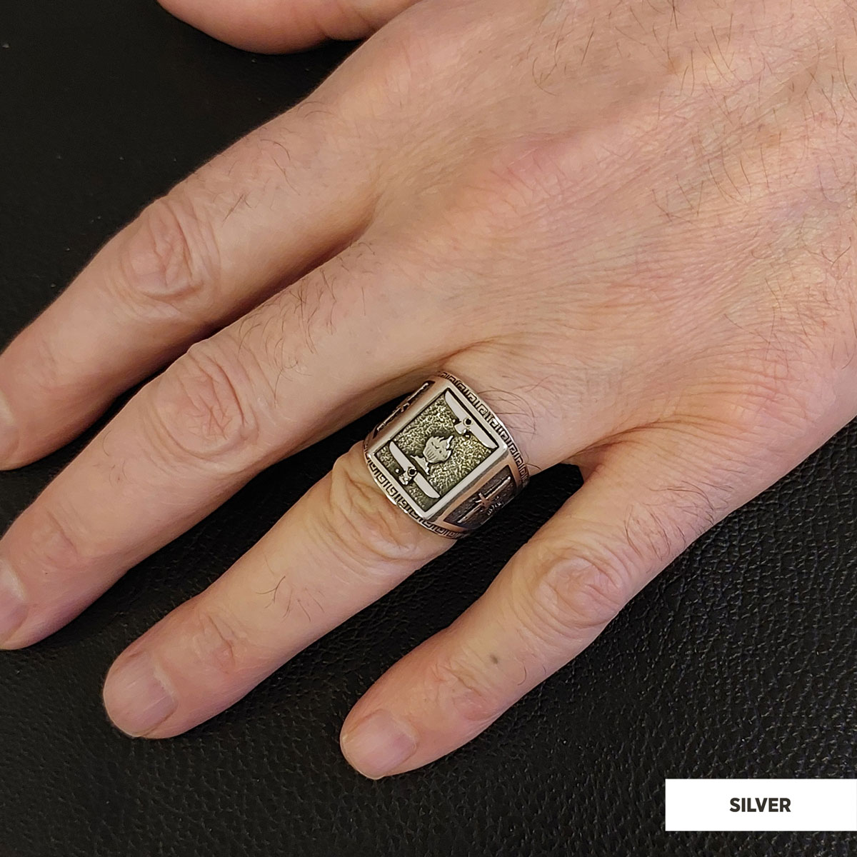 Zoroastrianism 925 Sterling Silver Ring, Zoroastrian Ring, Faravahar Ring, Zoroastrian Quora Ring, Religious Jewelry, Religious Gift