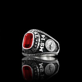 925 Sterling Silver California State University Women Ring