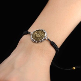 925 Sterling Silver Cancer Bracelet