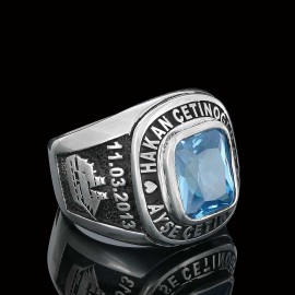 925 Sterling Silver Darling Photo Ring, Customizable Photo Ring