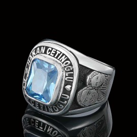 925 Sterling Silver Darling Photo Ring, Customizable Photo Ring