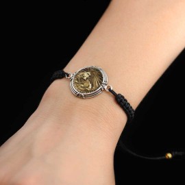 925 Sterling Silver Leo Bracelet