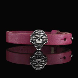 Unique Design Skull Leather Bracelets
