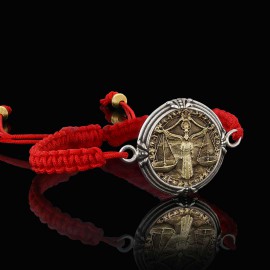 925 Sterling Silver Libra Bracelet