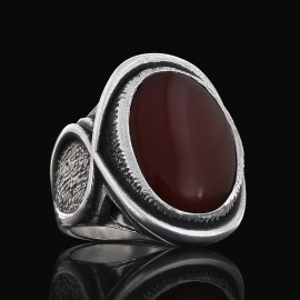 925 Sterling Silver Men Ring With Special Stone