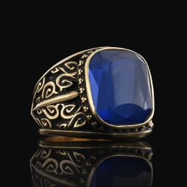 Unique 925 Sterling Silver Men Ring