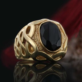 Unique 925 Sterling Silver Motif Ring