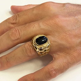 Unique 925 Sterling Silver Motif Ring