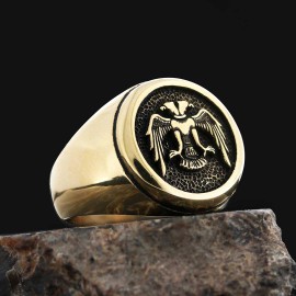 925 Sterling Silver Ottoman Style Seljuk Eagle Ring