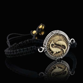 925 Sterling Silver Pisces Bracelet