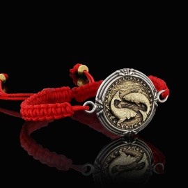 925 Sterling Silver Pisces Bracelet