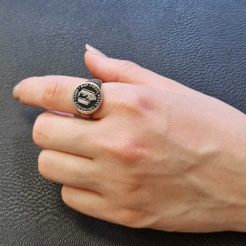 925 Sterling Silver San Diego State University Ring