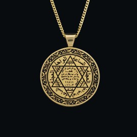 925 Sterling Silver Seal Of Solomon Pendant