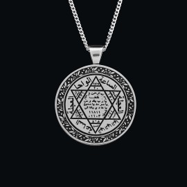 925 Sterling Silver Seal Of Solomon Pendant