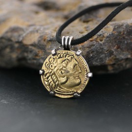 925 Sterling Silver Special Design Coin Women Pendant