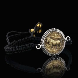 925 Sterling Silver Taurus Bracelet