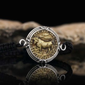 925 Sterling Silver Taurus Bracelet