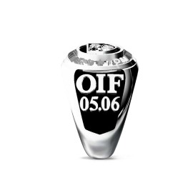 925 Sterling Silver Tomahawks Signet Ring