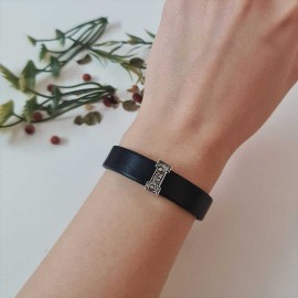 925 Sterling Silver Motif Letter I Bracelet