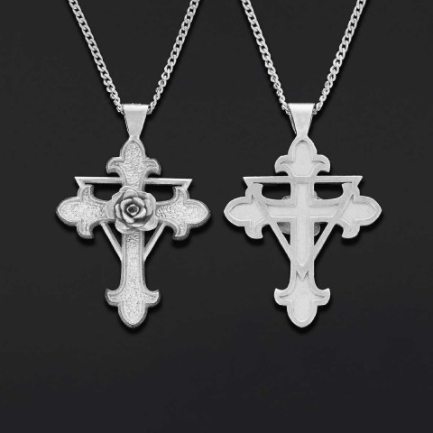 Amorc Jewelry, Rosicrucian Jewelry, Rosae Crucis Amorc Pendant, Rosae Crucis Necklace