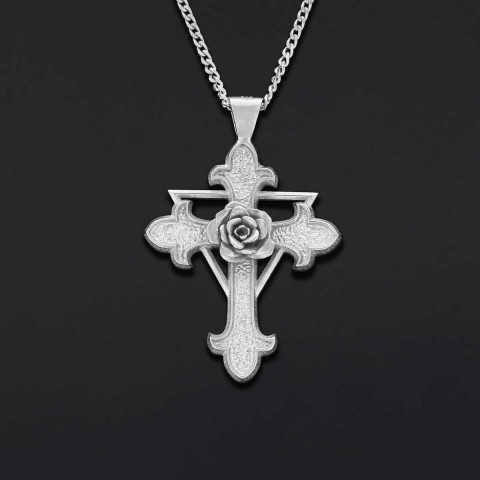 Amorc Jewelry, Rosicrucian Jewelry, Rosae Crucis Amorc Pendant, Rosae Crucis Necklace
