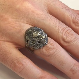 Angry Lion Ring