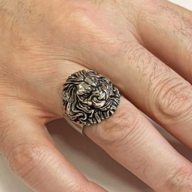 Angry Lion Ring