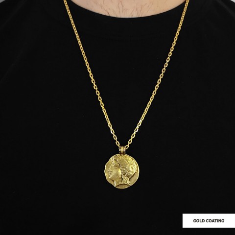 Antique Money Pendant