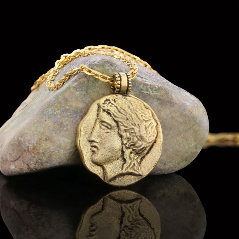 Antique Money Pendant