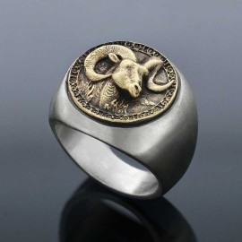 Aries Horoscope Ring