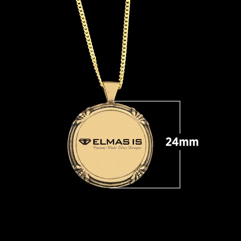 Ayetel Kursi Silver Necklace, Ayetel Kursi Pendant