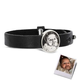 Baby Picture Bracelet, Custom Baby Picture Bracelet, Carry Your Baby's Love Everywhere