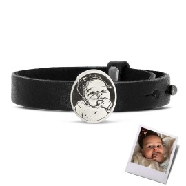 Baby Picture Bracelet, Custom Baby Picture Bracelet, Carry Your Baby's Love Everywhere