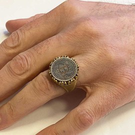 Bitcoin Souvenir Gold Ring