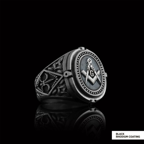 Blue Lodge Masonic Ring, Celtic Lodge Masonic Ring, Special Masonic Ring, Freemasonic Ring