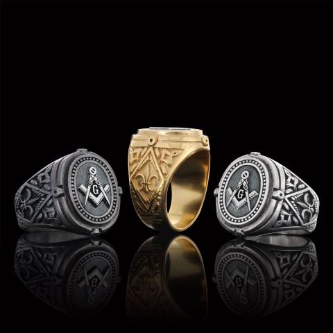 Blue Lodge Masonic Ring, Celtic Lodge Masonic Ring, Special Masonic Ring, Freemasonic Ring