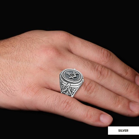Blue Lodge Masonic Ring, Celtic Lodge Masonic Ring, Special Masonic Ring, Freemasonic Ring