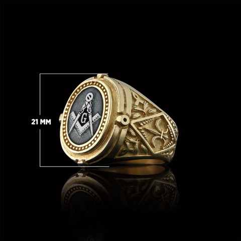 Blue Lodge Masonic Ring, Celtic Lodge Masonic Ring, Special Masonic Ring, Freemasonic Ring