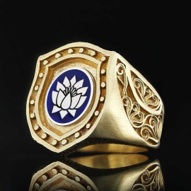 Lotus Ring, Buddhist Flower Ring
