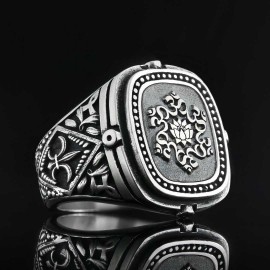 Lotus Buddha Ring