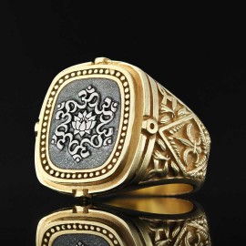 Lotus Buddha Ring