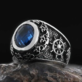 Stone With Om Ring