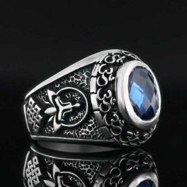Stone With Om Ring