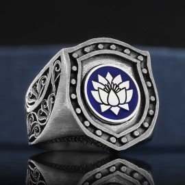 Lotus Ring, Buddhist Flower Ring