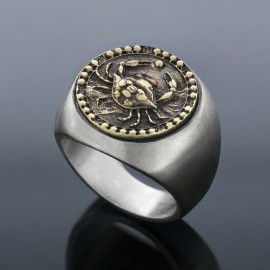 Cancer Horoscope Ring