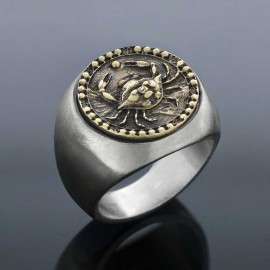 Cancer Horoscope Ring