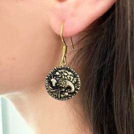 Capricorn Earring