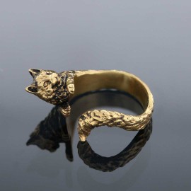 Cat Band Ring